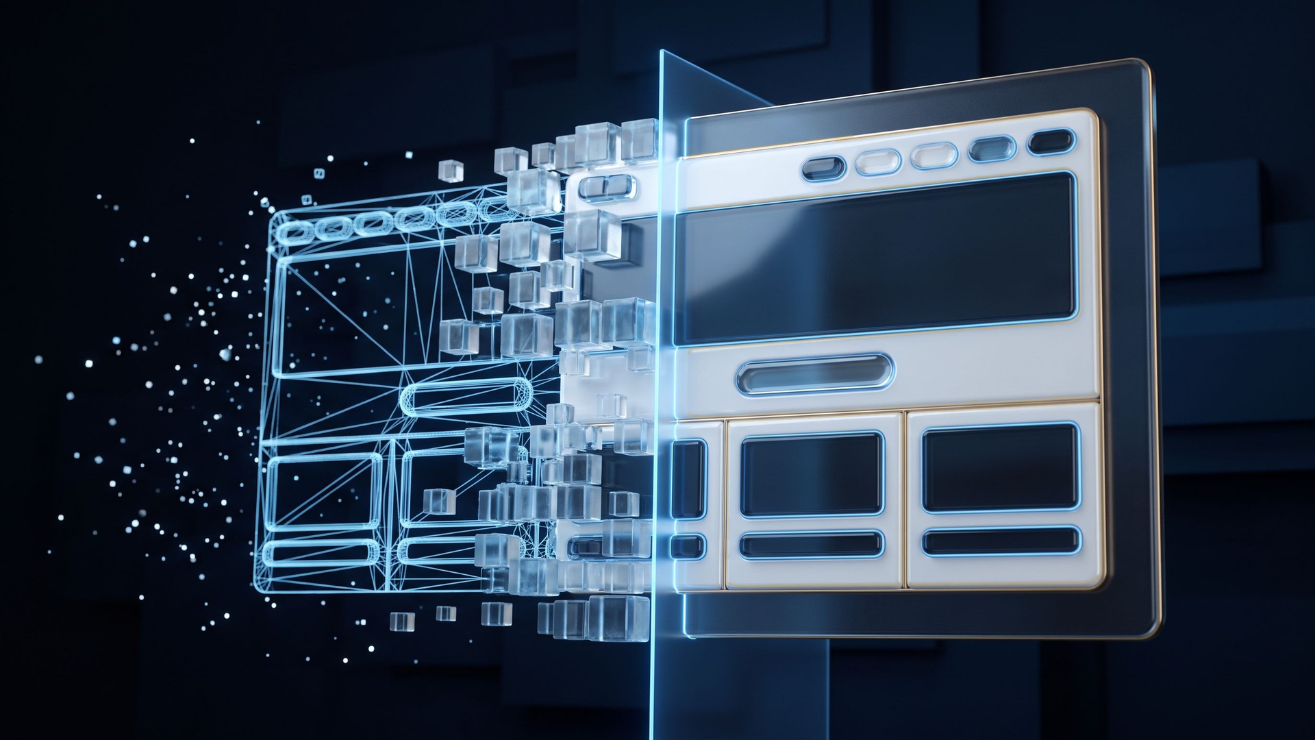 A structured web platform object assembled in the FuturEdge studio