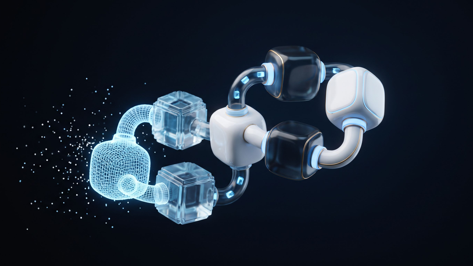Connected automation objects assembled in the FuturEdge studio