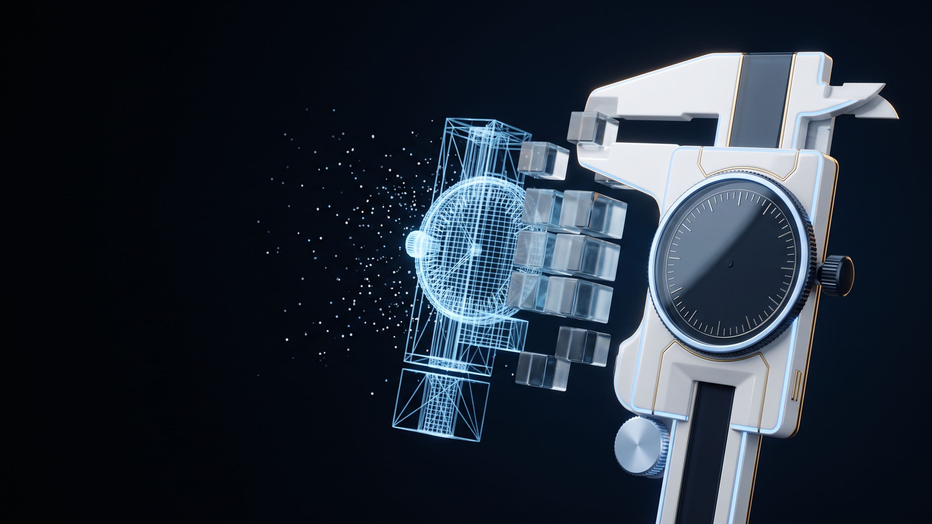 A precision tool object assembled in the FuturEdge studio